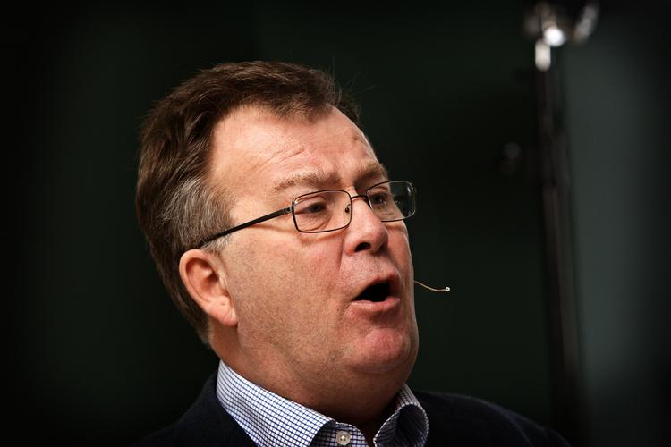 Kritiker. Finansminister Claus Hjort Frederiksen beskylder S, SF og LO for at ville lade statsunderskuddet vokse de næste tre år. (Arkivfoto) 