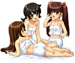 Uskyldige ser de ud, de små piger med  deres store øjne. Men ifølge en række forskere kan erotiske tegninger af børn og såkaldt 'animeret børneporno' have samme effekt som 'rigtig' børneporno. I Odense vil museum skabe debat. Illustration fra mangaserien 'Swing out Sisters'/Brandts. 