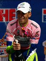 Vinder. Italieneren Vincenzo Nibali (Liquigas) slog overbevisende til i finalen i dagens Trofeo Melinda. Arkivfoto 
