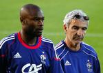dengang. Under VM-slutrunden i Frankrig brugte Raymond Domenech William Gallas i alle tre kampe. Arkivfoto. 