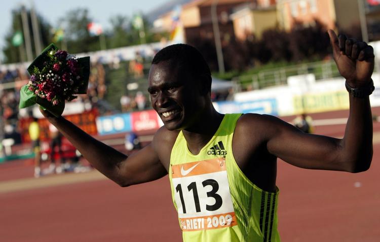 rekordholder. I september satte David Rudisha afrikansk rekord i Rieti ved at løbe 800 meter på 1.42,01 min. Med en forbedring på næsten et sekund er kenyaneren nu verdensrekordholder. Arkivfoto. 