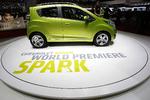 Opgraderet. Sikerheden forbedres i Chevrolet Spark. Fremover er ESP-system standard. 
