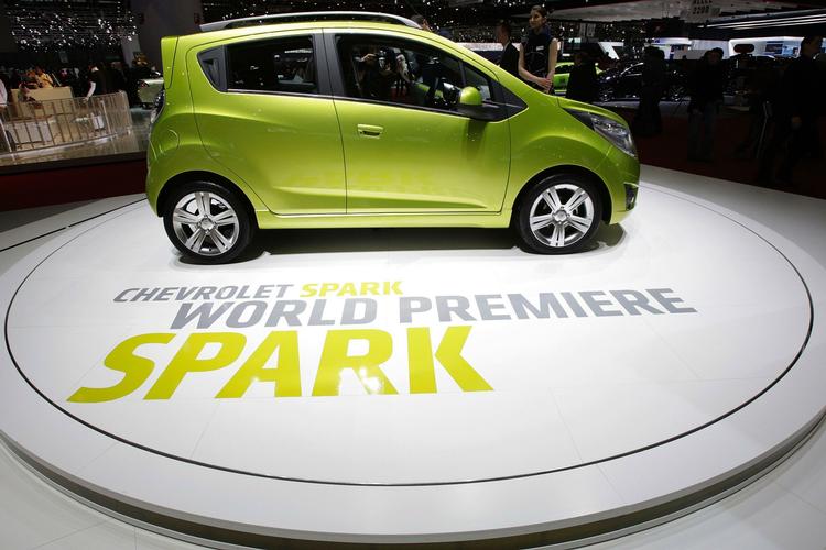 Opgraderet. Sikerheden forbedres i Chevrolet Spark. Fremover er ESP-system standard. 