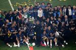 vinderen. Jose Mourinho kan som Real Madrid-træner møde en af sine tidligere klubber, Inter eller Chelsea. 