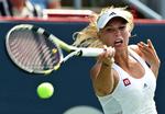Finalist. Caroline Wozniacki er for tredje år i træk i finalen i turneringen i New Haven i USA. 