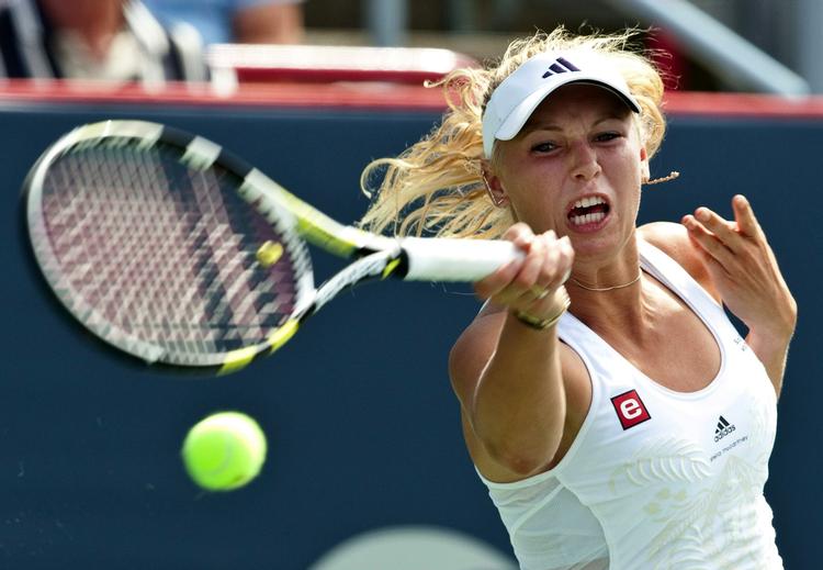 Finalist. Caroline Wozniacki er for tredje år i træk i finalen i turneringen i New Haven i USA. 