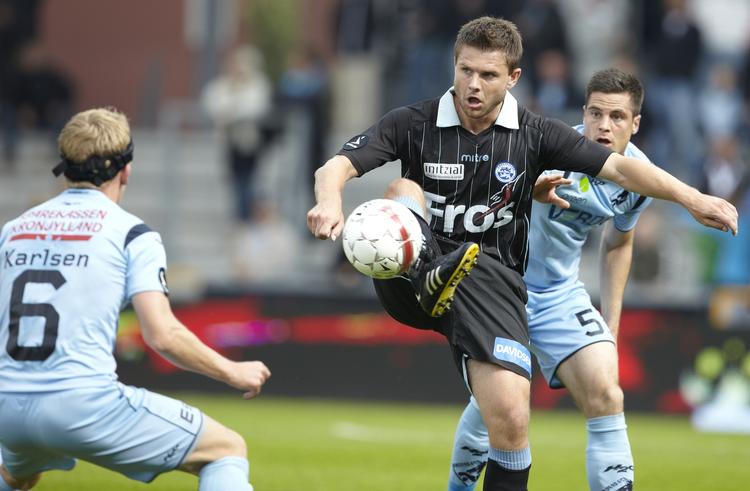 nullert. Hverken Morten Karlsen, Anders Egholm eller deres holdkammerater fik scoret i Randers. 