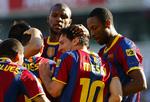 1-0. Tre minutter inde i sæsonen scorede Lionel Messi det første ligamål for FC Barcelona. 