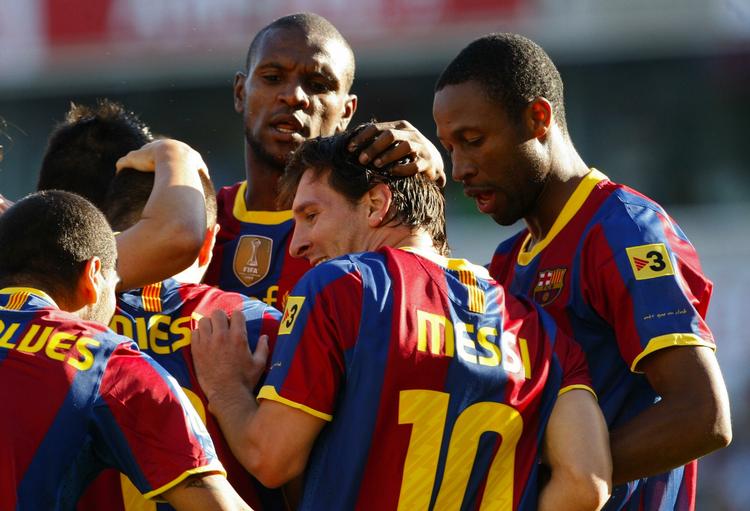1-0. Tre minutter inde i sæsonen scorede Lionel Messi det første ligamål for FC Barcelona. 