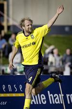 utilfreds. Efter fre mål i de seneste to Superligakampe vil Brønmdby næppe skille sig af med Remco van der Schaaf videre, selv om hollænderen vil have mere spilletid. 