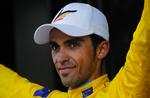 Triumfator. Alberto Contador vandt dette års Tour de France. Det et spanierens tredje sejr i løbet i træk. 
