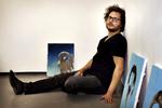 Andreas Golder havde allerede en gallerist, før han kom ind på Kunstakademiet. I dag er han i stald hos det prestigefyldte galleri White Cube i London, hvor også stjerner som Damien Hirst huserer. Foto: Astrid Dalum 