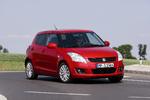 Suzuki har gjort Swift  en anelse større, men udseendet er  stort set som før. Næsten alle dele siges  dog at være nye. Foto: Suzuki 