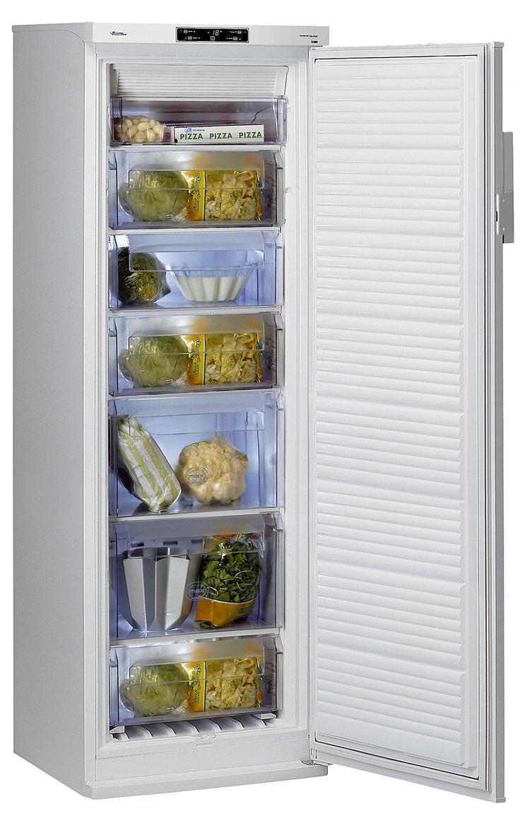 Skabet fra Whirlpool har en indfrysningskapacitet på 9,84 kg/100 liter. Det blev af Tænk kåret som Bedst i Test, da det klarer sig godt på alle testens områder. 