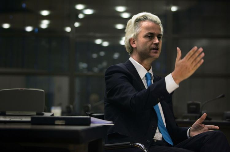 Indflydelsesrig. Geert Wilders Frihedsparti gik stærkt frem ved det hollandske valg i juni, og ifølge meningsmålinger står han til at vinde, hvis der bliver udskrevet nyvalg.  (Arkivfoto) 