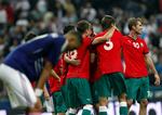 0-1. Efter 86 minutter scorede indskiftede Sergej Kislijak sejrsmålet for Hviderusland. 