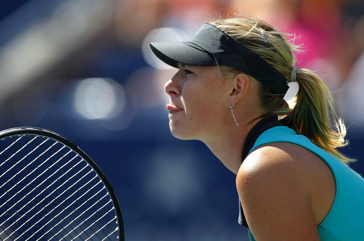 Suveræn. Maria Sharapova uddelte to æg til sin amerikanske modstander. 
