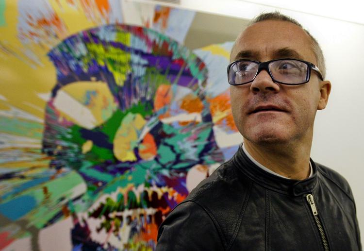 Kopi. Damien Hirst (billedet) bliver i en artikel af kunstneren Charles Thompson anklaget for at have ladet sig inspirere for meget af værker. Arkivfoto. 