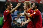 hjernerystelse. John Arne Riise har netop scoret for Roma i supercup-kampen mod Milan 21. august. Arkivfoto. 