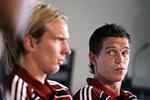 HOLDKAMMERATER. Nu er Daniel Agger (tv.) og Christian Poulsen holdkammerater på både klub- og landshold. 