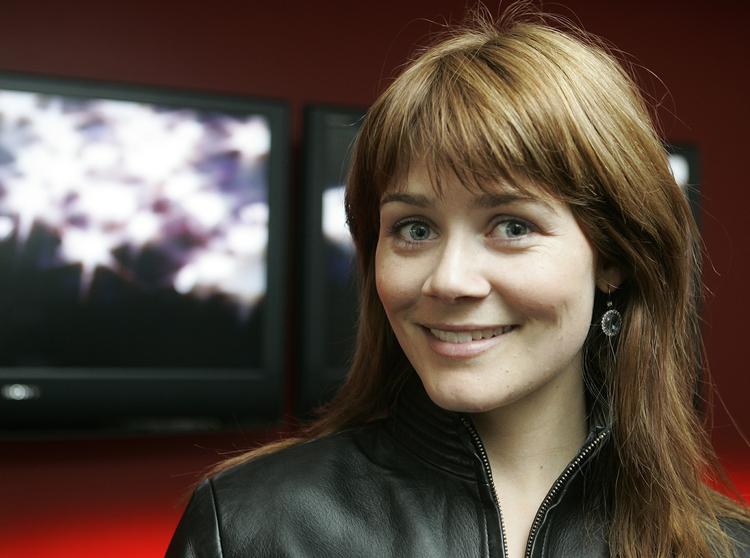 Komik. Sofie Lassen-Kahlke har øvelse med sketchgenren fra teatershowet 'City Singler - sko håb og kærlighed', hvor hun optrådte med Anne Louise Hassing, Vicki Berlin og Trine Gadeberg. Arkivfoto. 