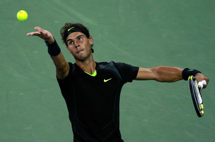 point. Ikke et eneste af sine servepartier har Rafael Nadal hidtil tabt i US Open. 