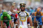 pointtrøjen. Mark Cavendish er en frygtet afslutter i feltet, og briten vil nu forsøge at blive den bedste sprinter i den spanske rundtur. Arkivfoto. 