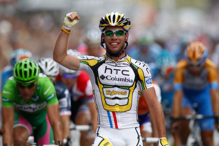 pointtrøjen. Mark Cavendish er en frygtet afslutter i feltet, og briten vil nu forsøge at blive den bedste sprinter i den spanske rundtur. Arkivfoto. 