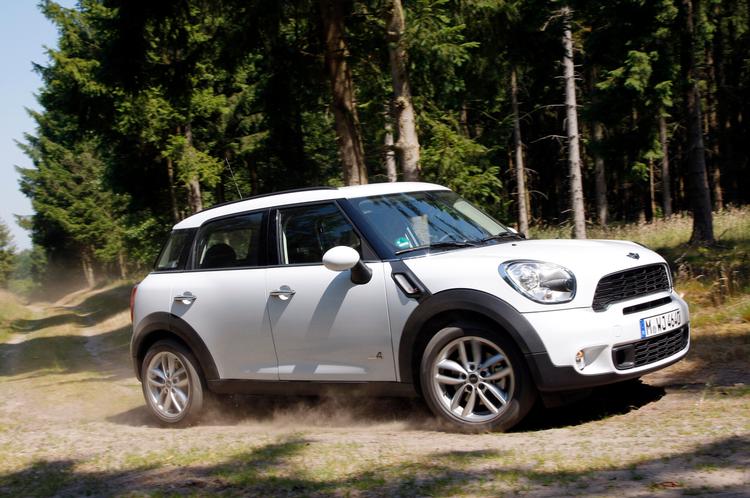 Mini Countryman kan fås med firehjulstræk – hvis man nu skulle komme i rallyhumør på grusvejene. Foto: Mini 