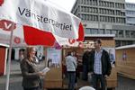 Ligestilling? Det svenske Vänsterpartiets partifomand er nærig med en forklaring på, hvorfor der er så langt mellem kvindelige partimedlemmer i landets kommunebestyrelser. 
