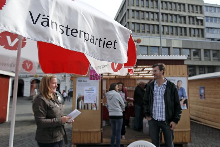 Ligestilling? Det svenske Vänsterpartiets partifomand er nærig med en forklaring på, hvorfor der er så langt mellem kvindelige partimedlemmer i landets kommunebestyrelser. 
