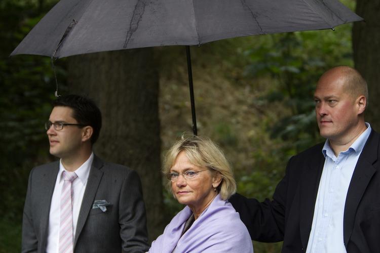 Opbakning. I denne weekend er Pia Kjærsgaard i Sverige for at støtte partiet Sverigedemokraterne. 