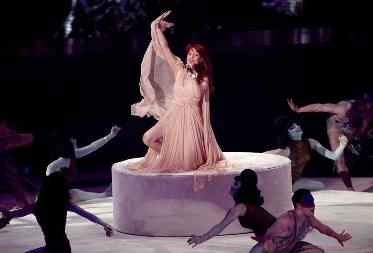 Florence + the Machine gav den gas under uddelingen. 