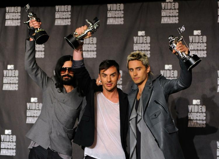 '30 Seconds to Mars' fik en pris for bedste rock video. 