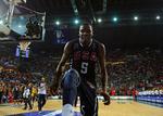 Mesterlig. Ingen over - ingen ved siden af. Kevin Durant var USA's superstjerne. 