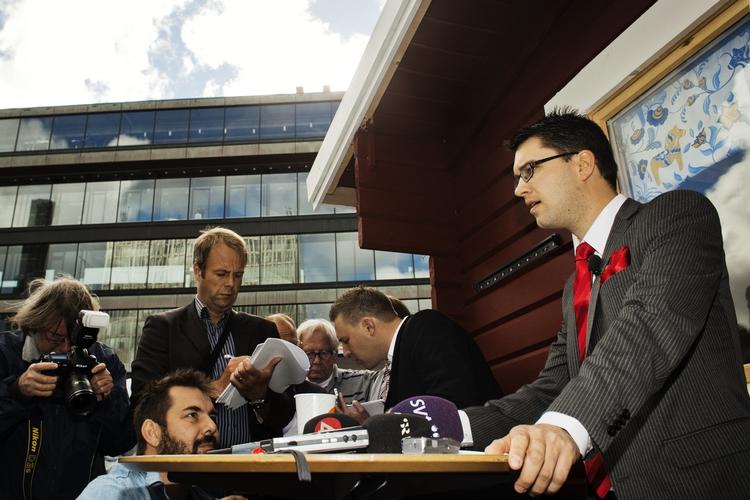 Tilbagegang. En dugfrisk meningsmåling foretaget af United Minds viser dalende opbakning til Sverigedemokraterna op til valget på søndag. 