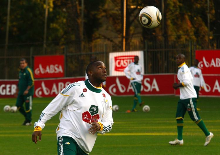 tyksak. Benni McCarthy måtte sande, at det ikke gik med overvægt og spil på højeste plan i Premier League. Men det tog ham lidt for lang tid at smide kiloene. Arkivfoto. 