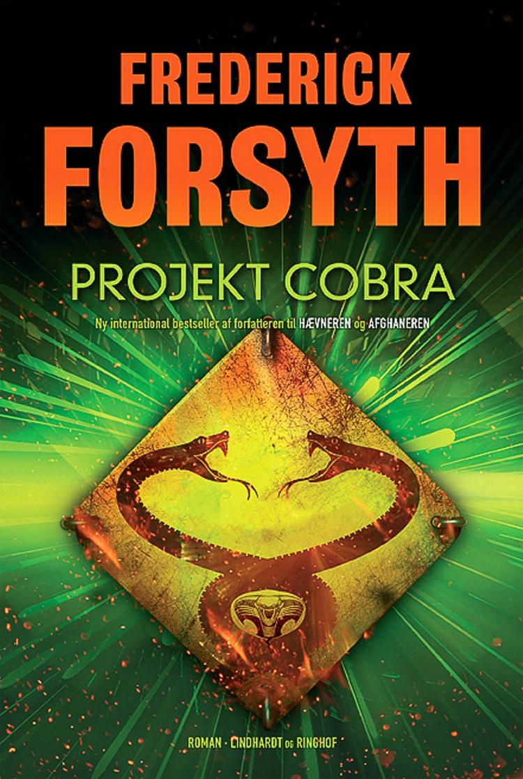 Kedelig. Den nyeste thriller fra Frederick Forsyth er en kedelig og uinspireret omgang, det farvestrålende cover til trods. Illustration: fra omslaget. 