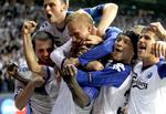 Jubel. FC Københavns Champions League-eventyr bliver i fremtiden næppe noget ekstraordinært for dansk fodbold. Danmark er snublende tæt på en direkte plads i gruppespillet fra 2012. Arkivfoto. 