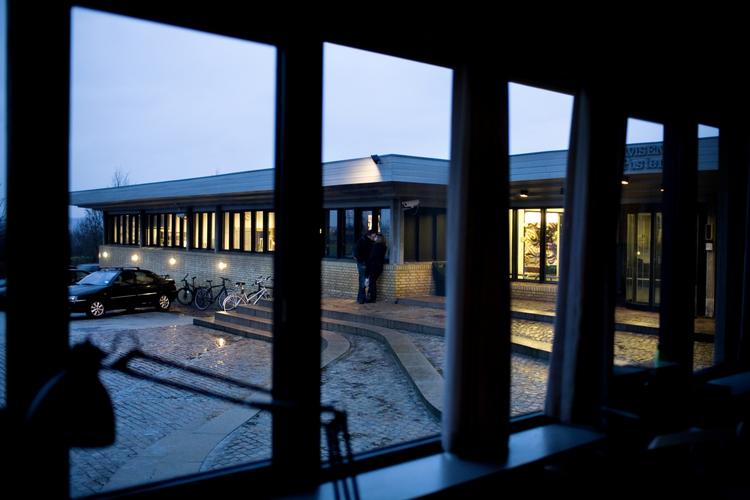 VIBY. Jyllands-Postens redaktion i Århus skulle ifølge politiet have modtaget L.D's brevbombe. 
