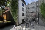 Renoveringen af Hovedbiblioteket skal blandt andet omdanne baggården mod Store Kannikestræde i Indre By i København til et lille torv. 