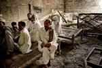 Ofre. Titusindvis af mennesker er blevet hjemløse på grund af oversvømmelserne i Pakistan. 
