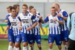 Jubel. Mikkel Vendelbo jubler efter scoringen til 2-0. 