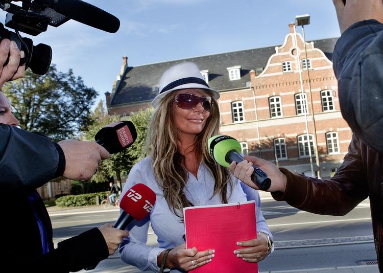 Anni Fønsby foran Odense Byret i sagens fjerde dag. 