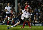derby. Tottenhams  Robbie Keane blev holdets enlige målscorer i nederlaget mod lokalrivalerne fra Arsenal. 