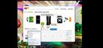 Sådan tager en netside sig ud i den nye browser fra Microsoft, Internet Explorer 9. 