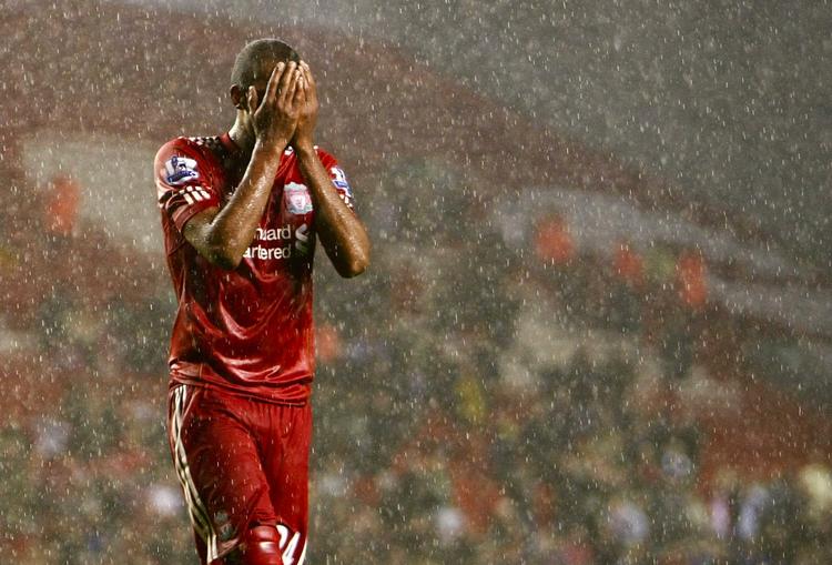sensation. Selv himlen græd, vil Liverpool-spillerne sikkert pointere efter den skuffende indsats og nederlaget til Northampton Town i pokalturneringen. 