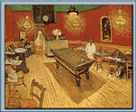 Vangogh. Vincent van Goghs færdige version af 'Natcaféen' fra 1888 hænger i Yale universitetets kunsthal. 