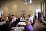 Mums. Godt nok er der lidt banegård over Nationalmuseets café, men brunchen er værd at komme efter. Foto: Foto: Morten Langkilde 