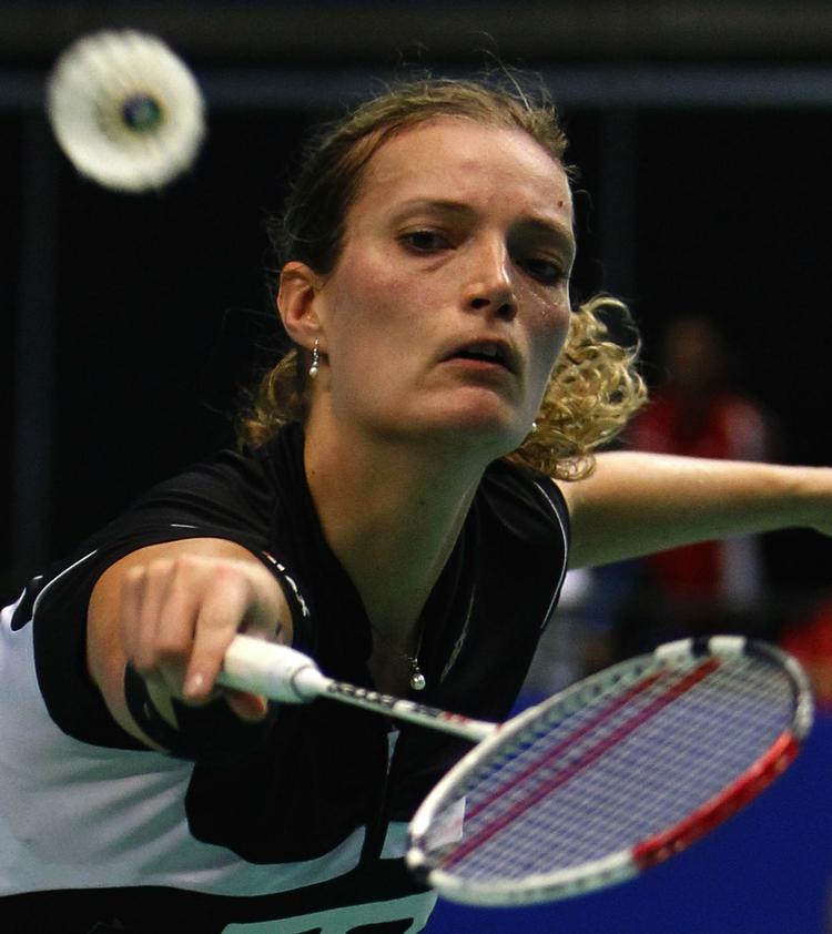 Kvartfinale-sejr. Japan Open har været en succesoplevelse for Tine Baun, som nu er i turneringens semifinale. 
